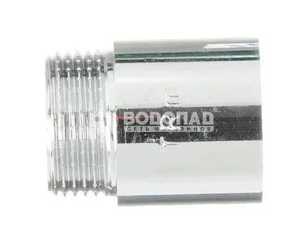 Удлинитель 3/4"х25мм В-Н , хром