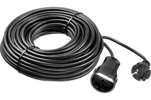 Удлинитель-шнур Зубр 207-Ш 55023-20 20м 2200Вт 1 гнездо ПВС 2х0.75 мм?