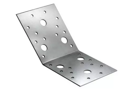 Угол для стропильных соединений 135 оцинк. 50х50х35х2,0 мм накл.