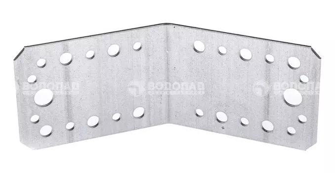 Угол для стропильных соединений 135 оцинк. 90х90х65х2,0 мм накл.