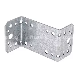 Угол крепежный Z-образный оцинк. 45х90х45х65х2,0 мм накл.