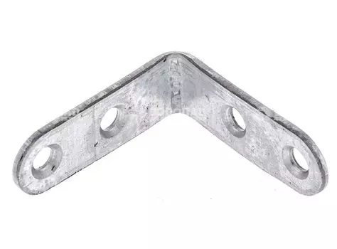 Угол мебельный оцинк. 12х35х35х2,0 мм (5 шт)- пакет