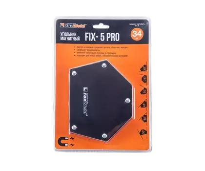 Угольник магнитный FoxWeld