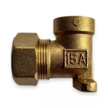 Уголок с креплением для нержавеющих гофрированных труб KOFULSO