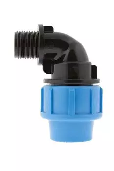 Уголок Джилекс ПНД 20х1/2" НР, пластик