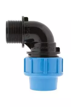 Уголок Джилекс ПНД 25х1" НР, пластик