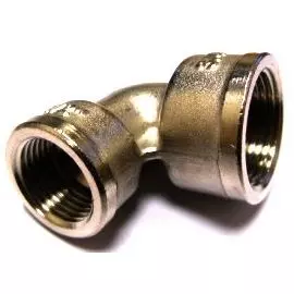 Уголок никель 1/2"х3/4" ВР 16бар, t-120*С