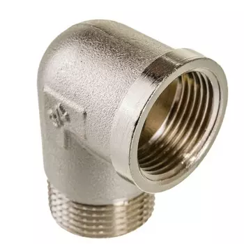 Уголок никель 3/4" В-Н с ограничителем