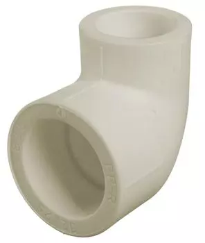 Уголок переходной полипропиленовый Кросс 32х25 90* ВР-НР, белый