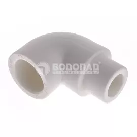 Уголок полипропилен 25х90* ВР-НР переходной 25бар, t-95*C, сварка