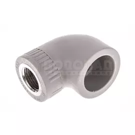 Уголок полипропилен 32х1/2" ВР, серый