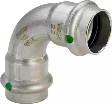 Уголок двухраструбный пресс VIEGA