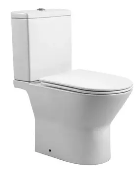 Унитаз-компакт Aquatek Леон AQ2785-00 с сидением микролифт система слива Geberit