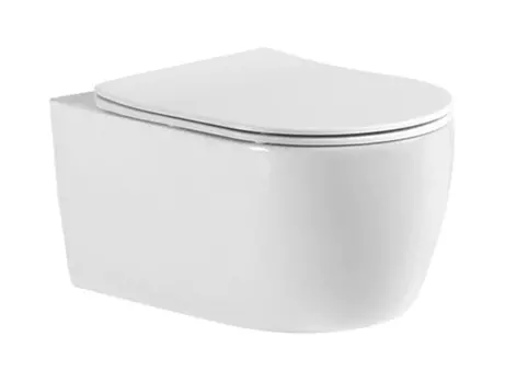 Унитаз подвесной Акватек Европа AQ1106-00 безободковый с сидением микролифт