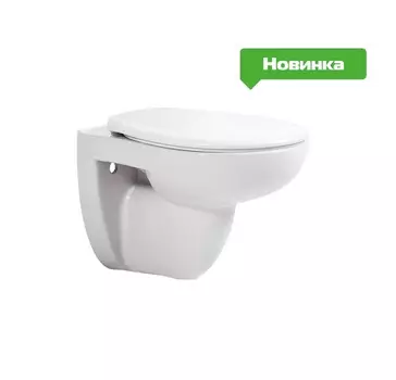 Унитаз подвесной Aquatek Каир AQ1170-00 безободковый с сидением микролифт