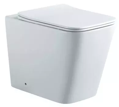 Унитаз приставной Акватек Либра New AQ1908N-00 безободковый, с сидением микролифт