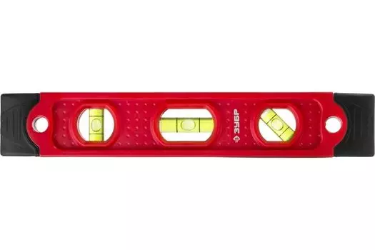 Уровень магнитный Зубр Компакт 230 мм 3459 короткий