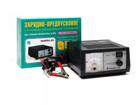 Устройство зарядное Вымпел-30 2009 автомат,0-20А, 14.8/16/19 В, стрелочнй амперметр
