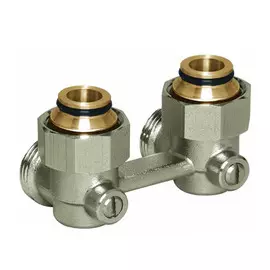 Узел 100 % угловой для радиаторов Kermi и De'Longhi