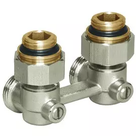 Узел 100 % угловой для радиаторов Zehnder и Purmo