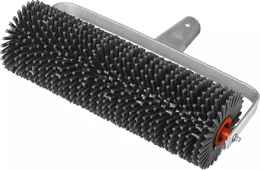 Валик игольчатый Зубр Мастер 03954-30 по бетону на металлической рамке, 105х300 мм