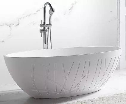 Ванна акриловая ABBER