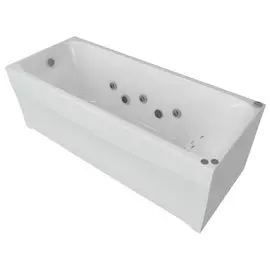 Ванна акриловая Акватек Альфа 170х70 гидромассаж аэромассаж электронное управление