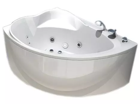 Акриловая ванна Акватек Альтаир ALT160-0000067 158х120 левая