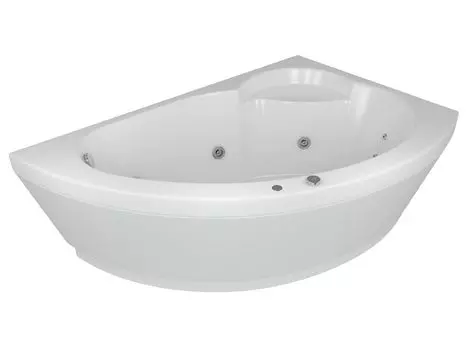 Ванна акриловая Акватек Аякс-2 170х110 гидромассаж ПН управление (правая)