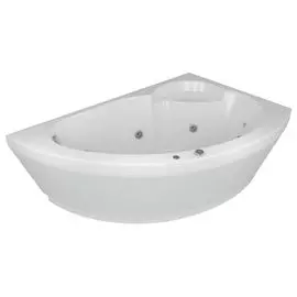 Ванна акриловая Акватек Аякс-2 170х110 гидромассаж электронное управление (правая)