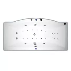 Ванна акриловая Акватек Гелиос 180х90 гидромассаж аэромассаж ПНуправление