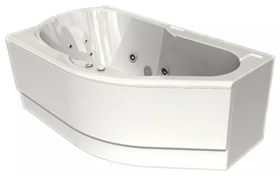 Ванна акриловая Акватек Таурус 170х100 гидромассаж пневмоуправление