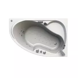 Ванна акриловая Радомир Амелия Специальный Gold 160х105 см, с г/м, белая, правая