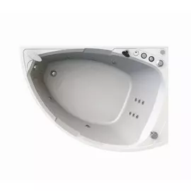 Ванна акриловая Радомир Астория Лечебный White 168х120 см, с г/м, белая, правая