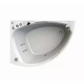 Ванна акриловая Радомир Астория Лечебный White 168х120 см, с г/м, белая, левая