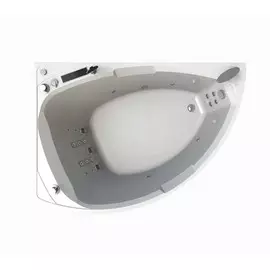 Ванна акриловая Радомир Астория Специальный Gold 168х120 см, с г/м, белая, левая