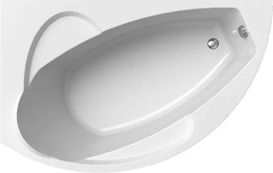 Ванна акриловая Радомир Варна 165х102, без г/м, каркас (левая)