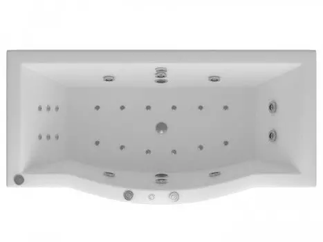 Ванна Акватек Гелиос 180х90 г/м Плоская гамма. акрил