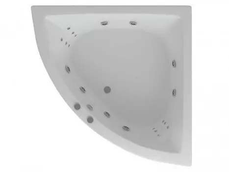 Ванна Акватек Юпитер 150х150 г/м Плоская гамма. акрил