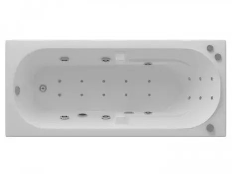 Ванна Акватек Лея 170х75 г/м Плоская гамма. акрил