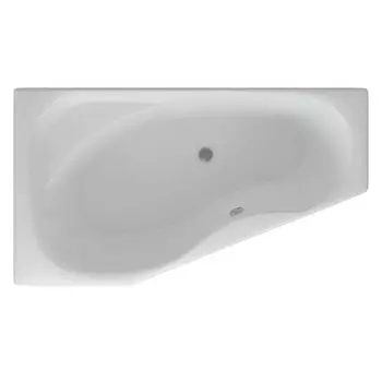 Ванна акрил Акватек Медея 170х95 г/м Плоская гамма, ПНуправление, с фронтальной панелью, левая