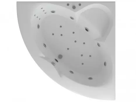 Ванна Акватек Поларис-2 155х155 г/м Плоская гамма. акрил