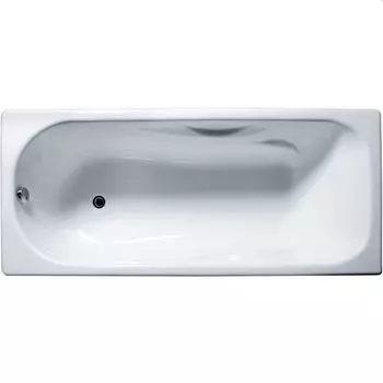 Ванна чугунная Новокузнецк Сибирячка 37090 180х80, с ножками, без ручек