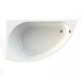 Ванна акрил Vannesa Бергамо 168х100, без панели, с каркасом, левая