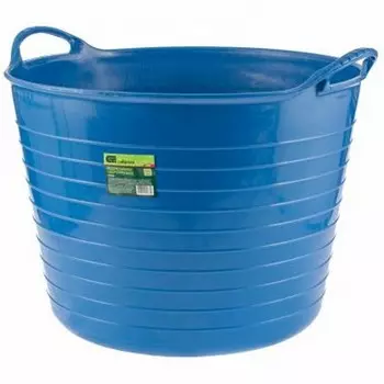 Ведро Сибртех 67523 гибкое сверхпрочное, 28 л, синее