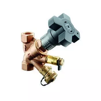 Вентиль регулирующий Oventop Hydrocontrol VTR, DN-10, 3/8", ВВ, PN25