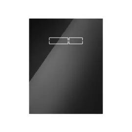 Верхняя панель TECElux 9650003 с сенсорным блоком управления, стекло черное