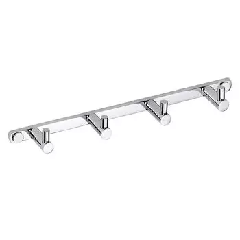 Вешалка-планка с 4-мя крючками BEMETA