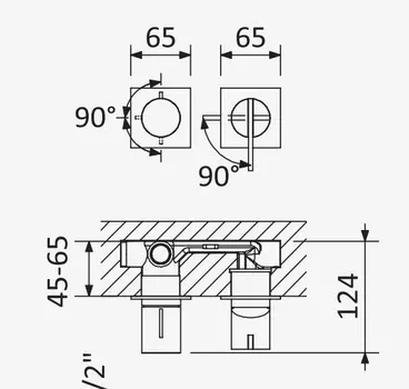Внутренняя часть смесителя CEZARES