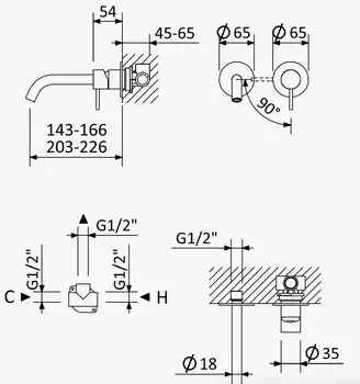 Внутренняя часть смесителя CEZARES
